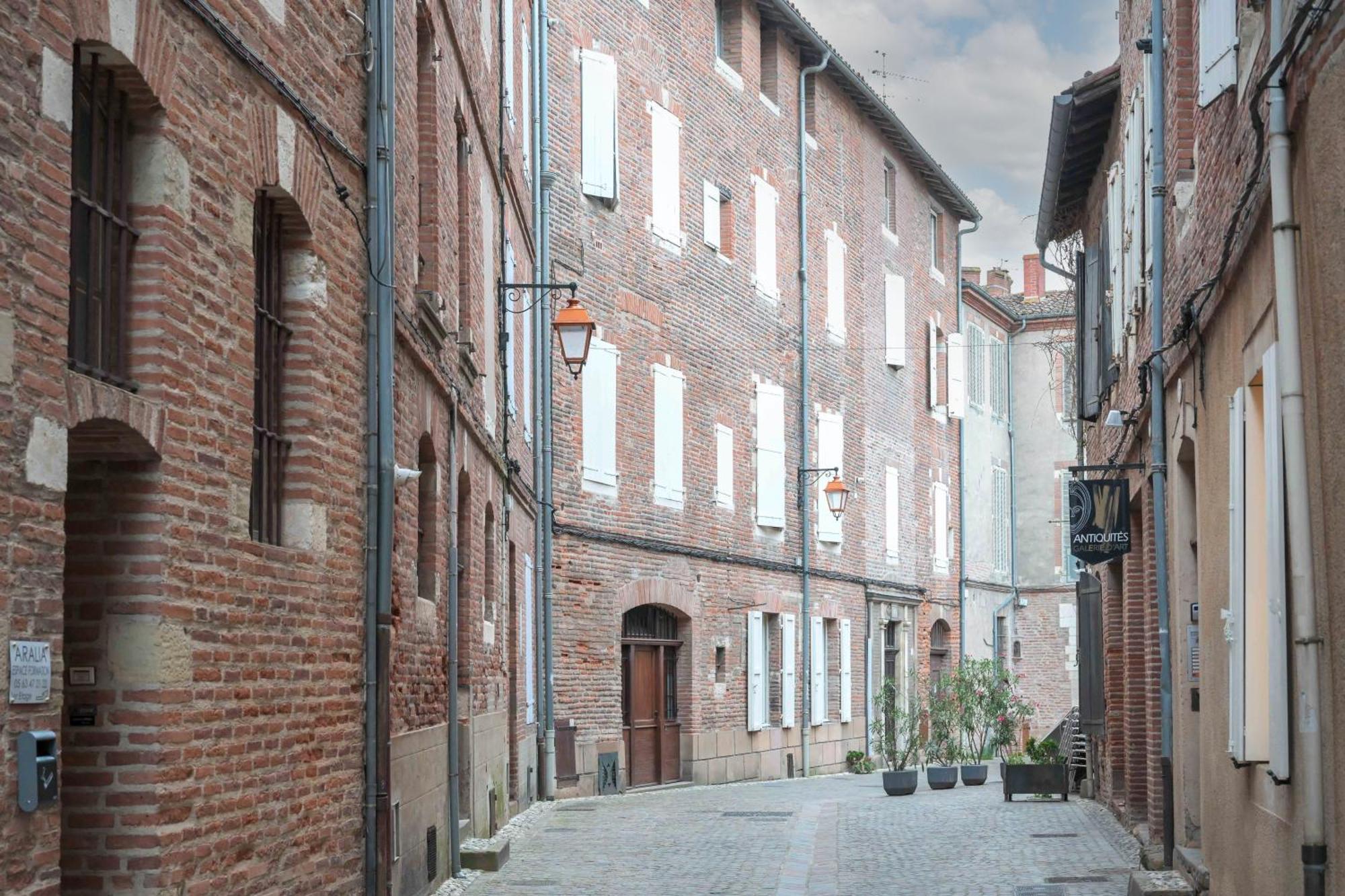 Appartement T1 Bis L'Enfilade Albi Exteriör bild